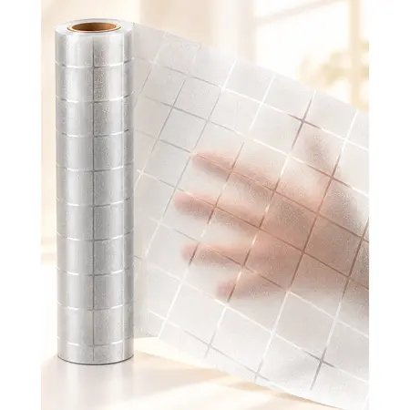 White Frosted / Etched Privacy Glass Window Film — Home & Furniture Decorative Films