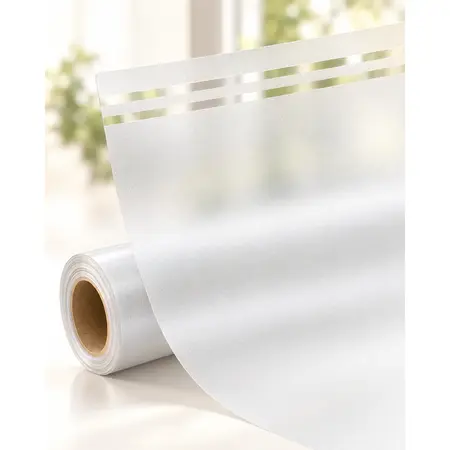 Waterproof Frosted Privacy Glass Window Film — Home & Furniture Decorative Films