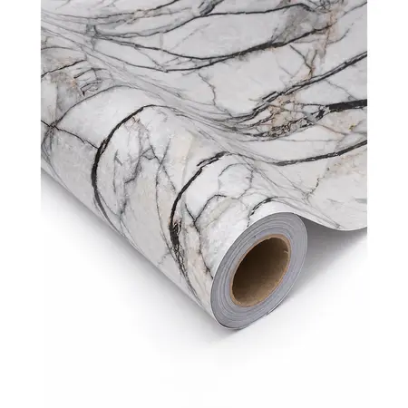 Self Adhesive Vinyl Floor Tiles Wall Marble Diamond Wood Granite Effect Tiles — Home & Furniture Decorative Films