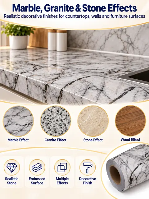 Self Adhesive Vinyl Floor Tiles Wall Marble Diamond Wood Granite Effect Tiles — Interior doors