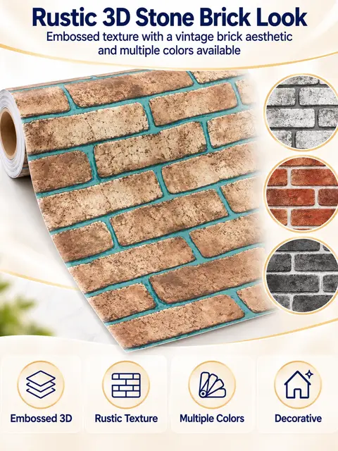 Wall Picture Decoration Stone Rock Optic 3D Tapestry Stone Wallpaper — Interior doors
