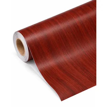 Fashion Wood Grain Self-Adhesive PVC Decorative Film for Furniture — Home & Furniture Decorative Films