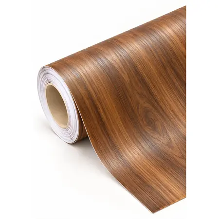 Self-Adhesive PVC Wood Grain Vinyl Wrap Film for Furniture — Home & Furniture Decorative Films