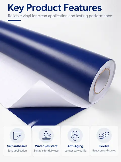 Glossy & Matte Color Adhesive Vinyl Roll for Cutting Plotters — Shop signage