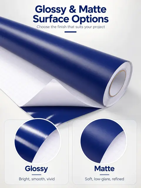Glossy & Matte Color Adhesive Vinyl Roll for Cutting Plotters — Window decals