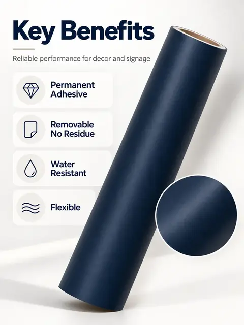 Architectural Accent PVC Vinyl Roll — Shop signage