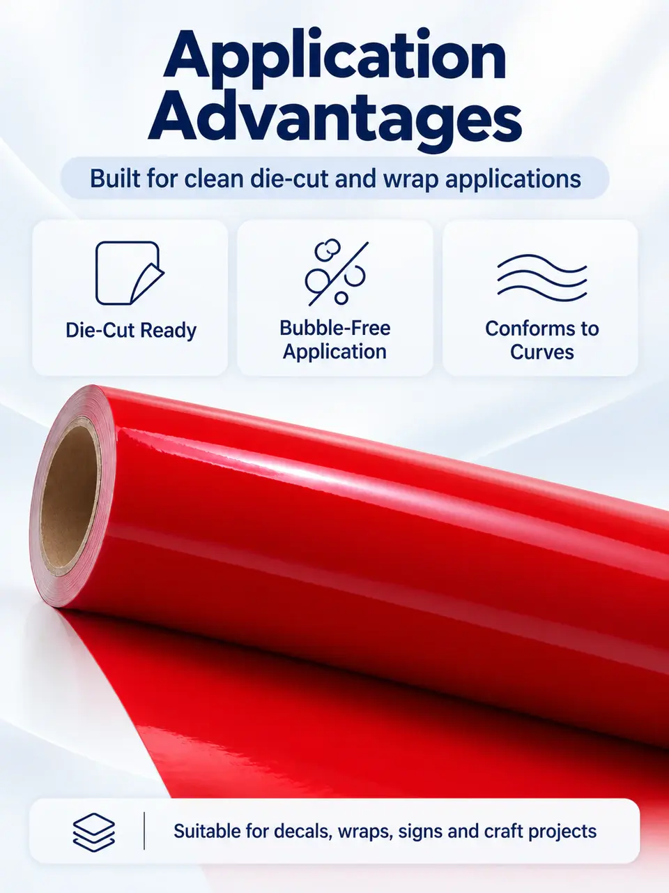 Hot-Selling Cutting Vinyl — Installation and application detail