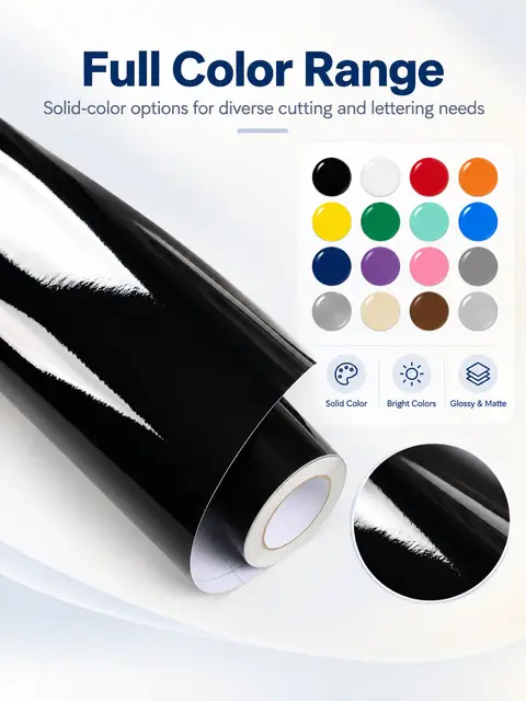 Low-Cost Glossy & Matte Self-Adhesive Vinyl Roll — Vehicle graphics