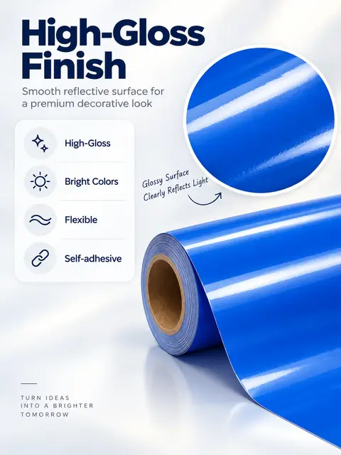 Permanent Self-Adhesive PVC Vinyl Roll for Laptop Skin Decoration — Labels & branding