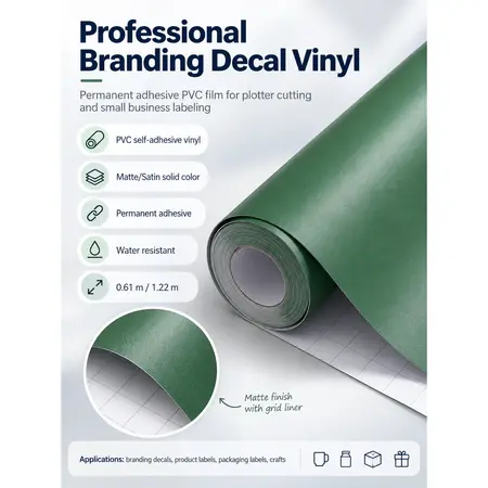 Professional Branding Decal PVC Vinyl Roll — Graphic & Signage Films