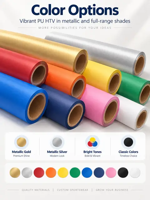 Factory Wholesale High-Elasticity PU Heat Transfer Film — T-shirt printing