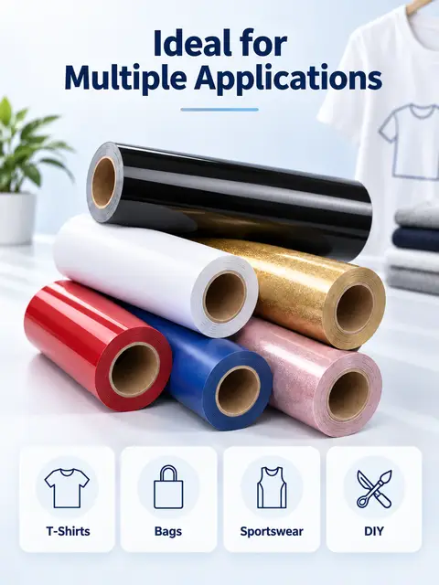 Heat Transfer Vinyl Roll — Promotional garments