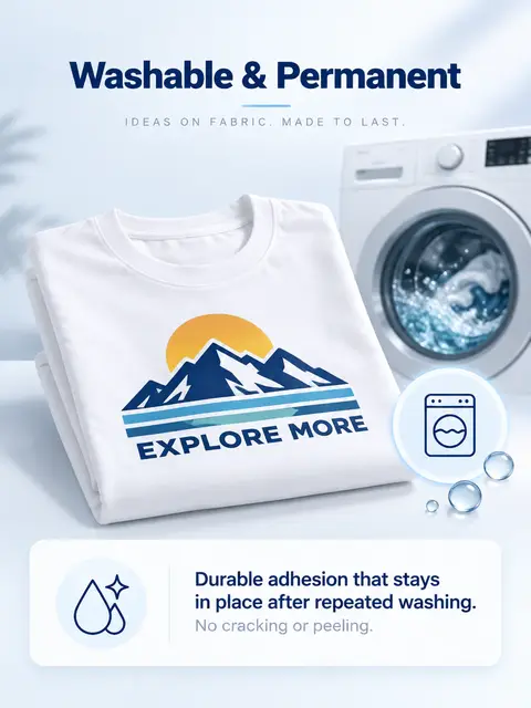 PU Flex Heat Transfer Vinyl — T-shirt printing