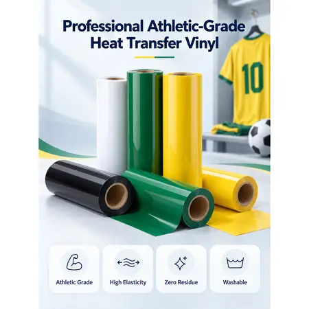 Professional Athletic-Grade Heat Transfer Vinyl — Heat Transfer Vinyl (HTV)