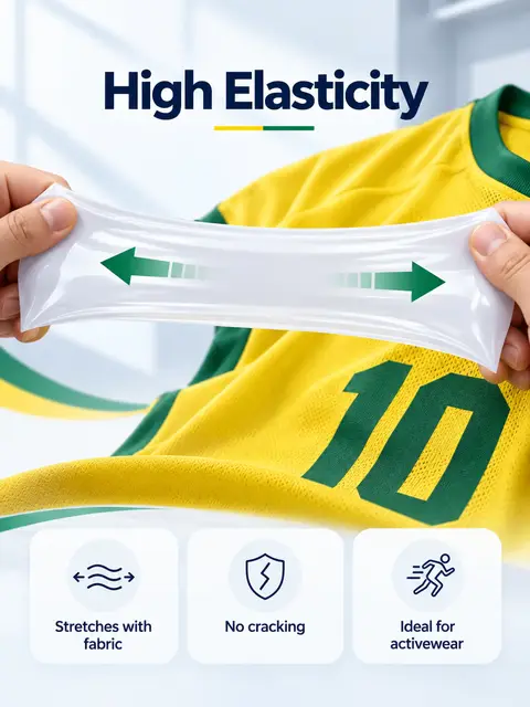 Professional Athletic-Grade Heat Transfer Vinyl — Team jerseys