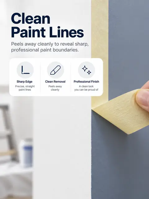 Crepe Paper Masking Tape — Monument lettering