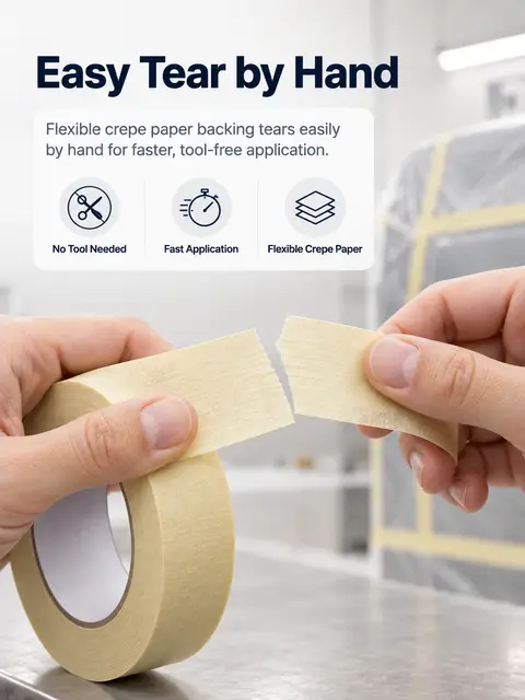 Crepe Paper Masking Tape — Granite carving