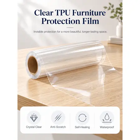 Clear TPU Furniture Protection Film — TPU Surface Protection Film