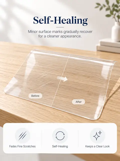 Clear TPU Furniture Protection Film — Tables & desks
