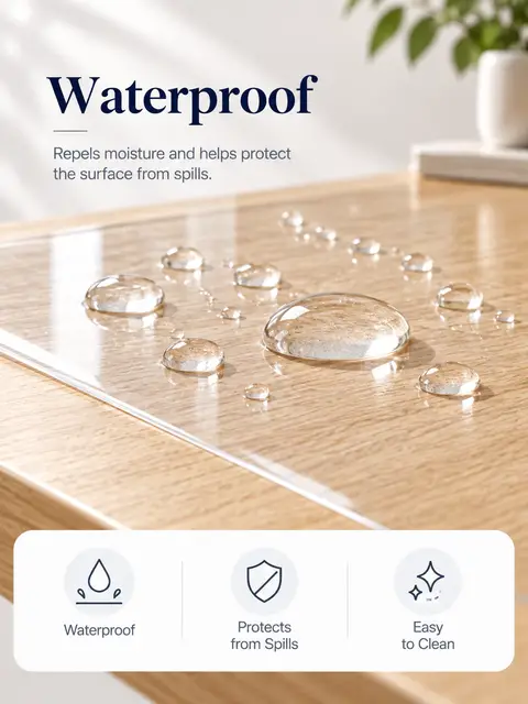 Clear TPU Furniture Protection Film — Appliance panels