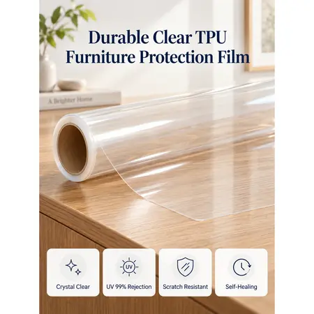 Durable Clear TPU Furniture Protection Film — TPU Surface Protection Film