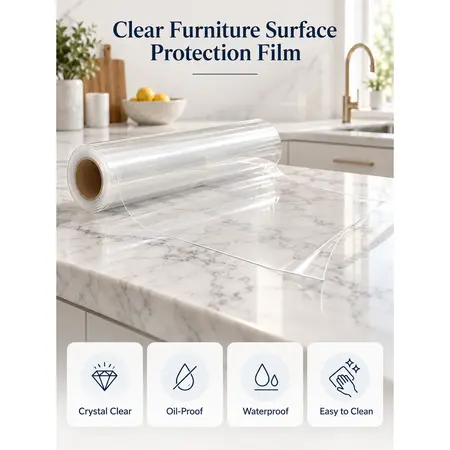 Clear Furniture Surface Protection Film — TPU Surface Protection Film