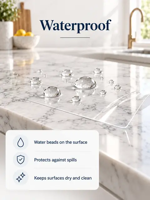 Clear Furniture Surface Protection Film — Cabinet doors