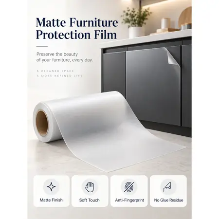 Matte Furniture Protection Film — TPU Surface Protection Film