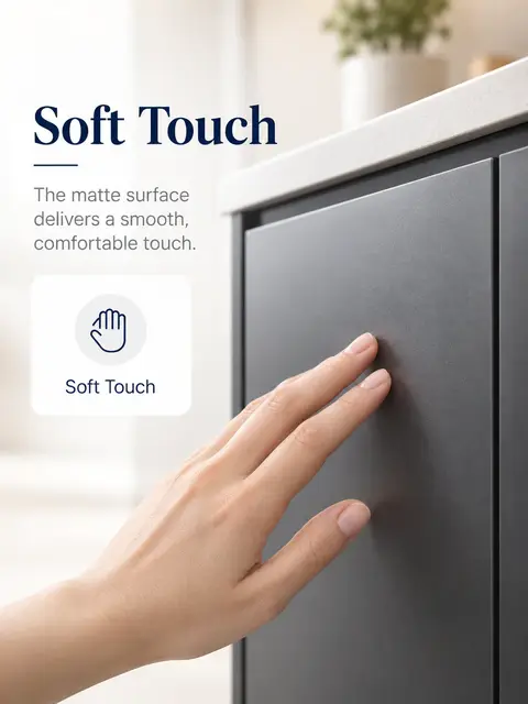 Matte Furniture Protection Film — Cabinet doors