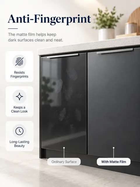 Matte Furniture Protection Film — Tables & desks