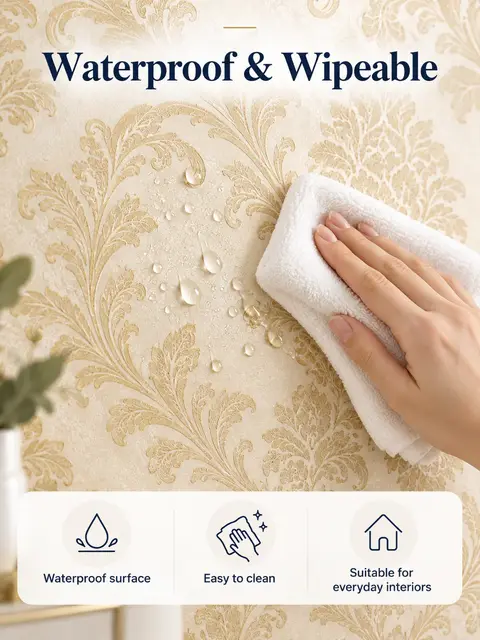 Modern Decorative Self-Adhesive Vinyl Wallpaper — Bedroom & nursery