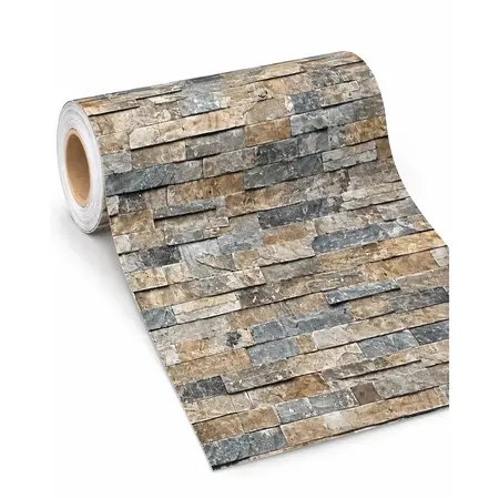 Vinyl Peel-and-Stick 3D Brick Design Wallpaper Sticker — Self-Adhesive Wallpaper & Floor Films