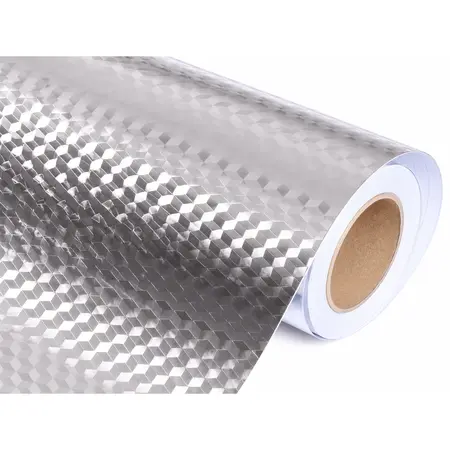 Thickened Oil-Proof Aluminum Foil Kitchen Wall Sticker — Self-Adhesive Wallpaper & Floor Films