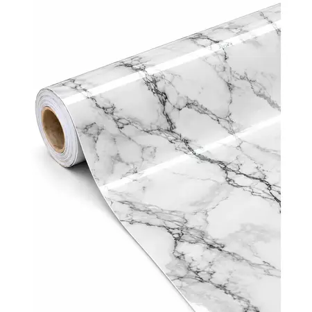 Best-Selling Marble Waterproof Self-Adhesive Kitchen Wallpaper — Self-Adhesive Wallpaper & Floor Films