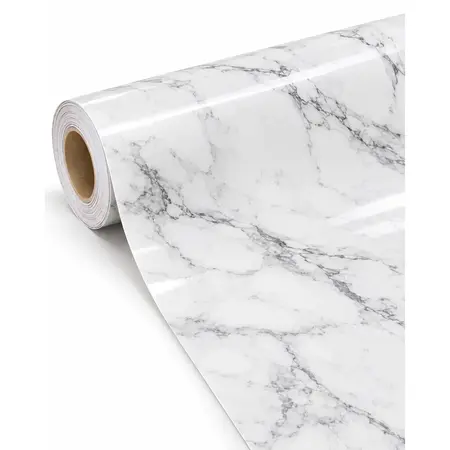 Best-Selling Marble Waterproof Self-Adhesive Kitchen Wallpaper — Self-Adhesive Wallpaper & Floor Films