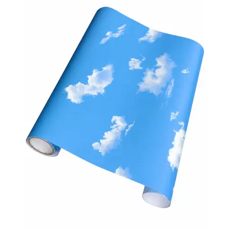 Modern Decorative Vinyl Home Decorating Ceiling Sticker Paper Wallpaper Self Adhesive — Self-Adhesive Wallpaper & Floor Films