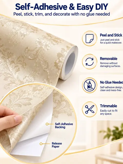 Manufacturer Liquid Silk Plaster Chinoiserie PVC Wholesale Decorate Adhesive Wallpaper for Home Decoration — Bedroom & nursery