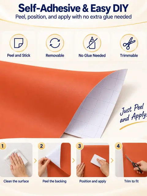 Cheap Price Elegant Custom Kitchen Graphics Wallpaper Plastic Flooring Waterproof PVC Film for Bathrooms Decoration — Bedroom & nursery