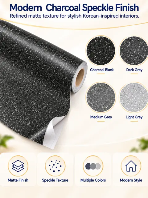 Korean Style PVC 3D Durable Self Adhesive Waterproof Wallpaper — Living room