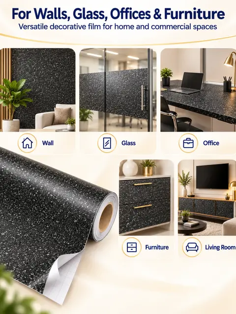 Korean Style PVC 3D Durable Self Adhesive Waterproof Wallpaper — Kitchen & bathroom