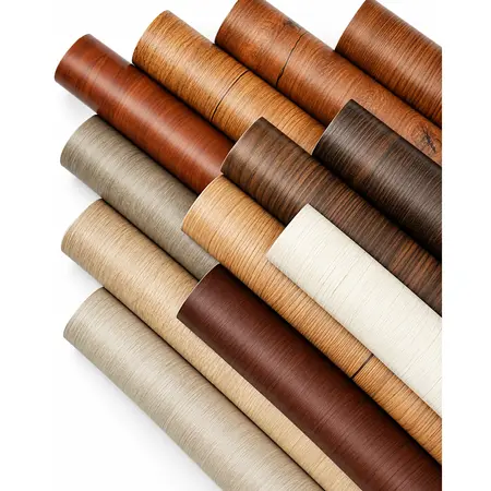 Self-Adhesive PVC Wood Grain Wallpaper — Self-Adhesive Wallpaper & Floor Films