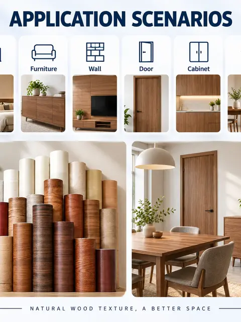Wood Grain Contact Paper — Kitchen & bathroom