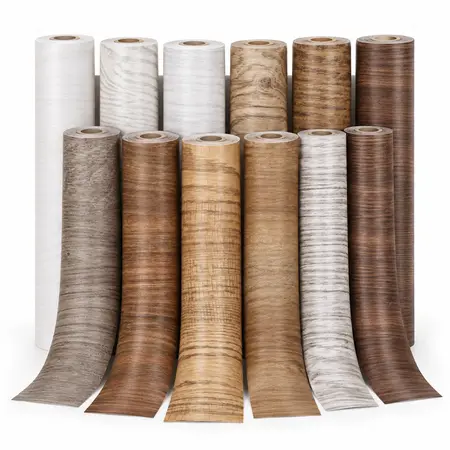 Wood Grain Wallpaper Rolls — Self-Adhesive Wallpaper & Floor Films