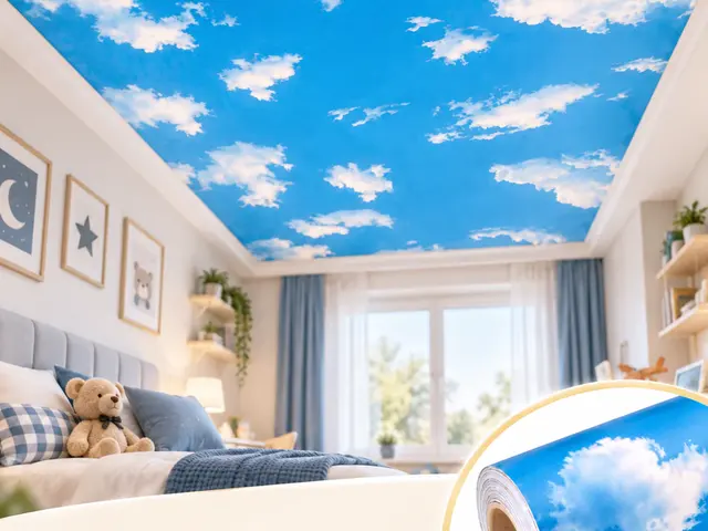 Floral & 3D Mural Wallpaper