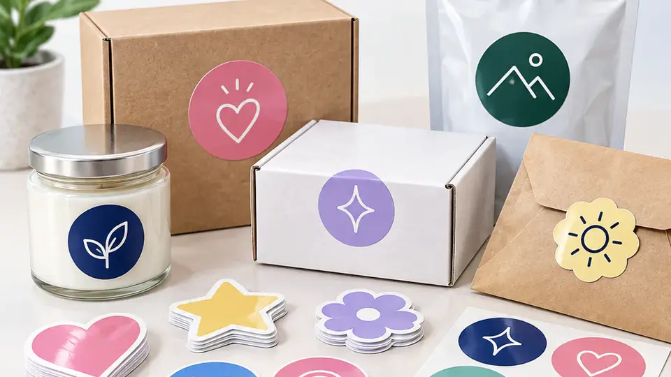 Custom Die-Cut Stickers — Graphic & Signage Films