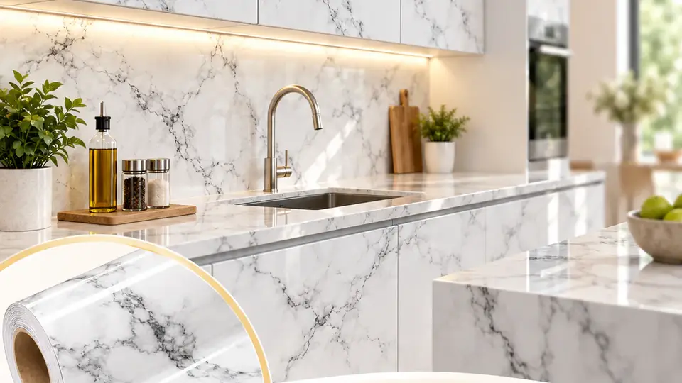 Marble Wallpaper — Self-Adhesive Wallpaper & Floor Films
