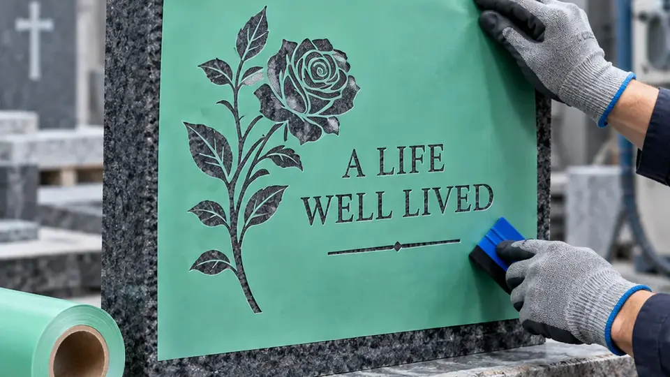 Rubber & PVC Sandblast Stencil — PVC & Rubber Sandblast Stencil Film